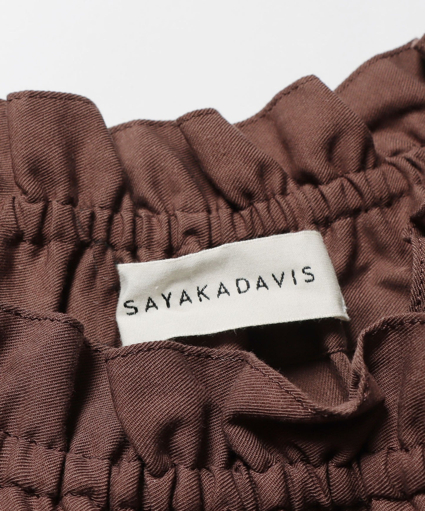 SAYAKADAVIS/サヤカ デイヴィス Pull-on Skirt