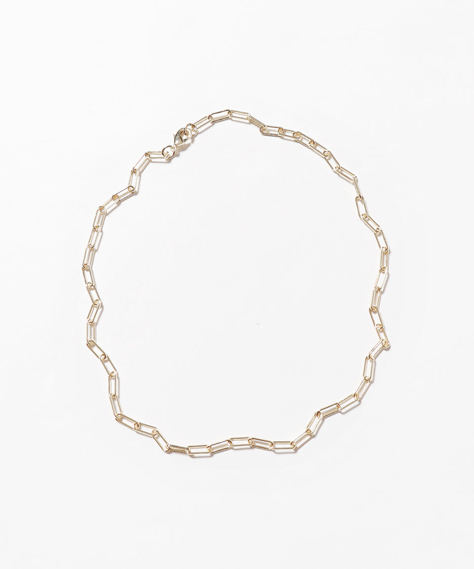 STEEN スティーン brass chain necklace