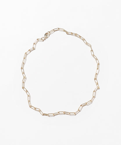 STEEN スティーン brass chain necklace