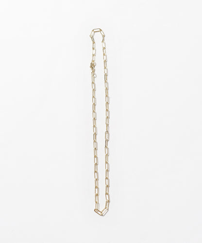 STEEN スティーン brass chain necklace