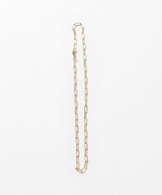 STEEN スティーン brass chain necklace