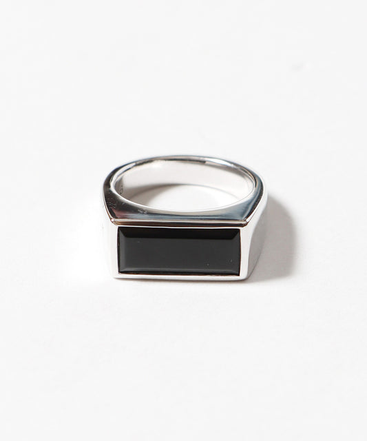 TOMWOOD/トムウッド Peaky Ring Polished Black Onyx