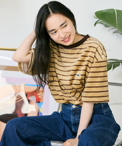 PENNEYS / THE FOX MULTI VELOUR BORDER T Ｔシャツ