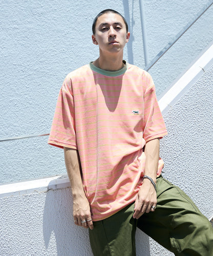 PENNEYS / THE FOX MULTI VELOUR BORDER T Ｔシャツ