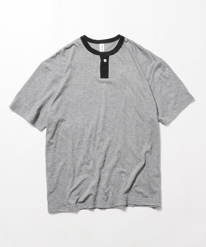 mocT/モクティ SOFT HEATHER HENRY NECK S/S TEE M11-1615