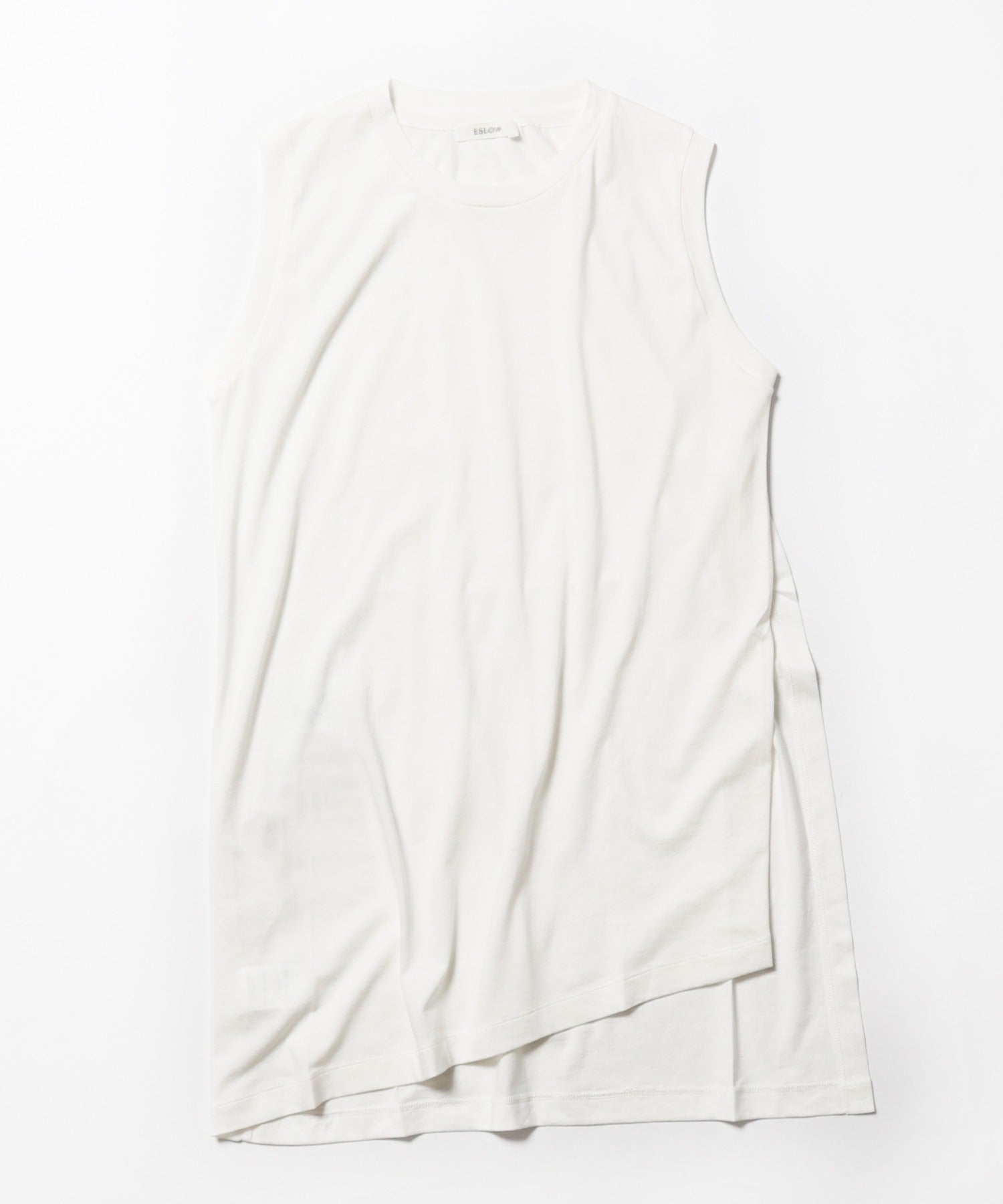 ESLOW/エスロー SLIT TANKTOP