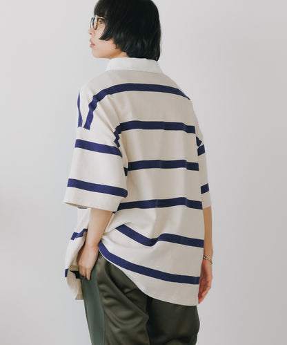 REMI RELIEF/レミレリーフ 8/-ボーダーラガーSHIRT S/S