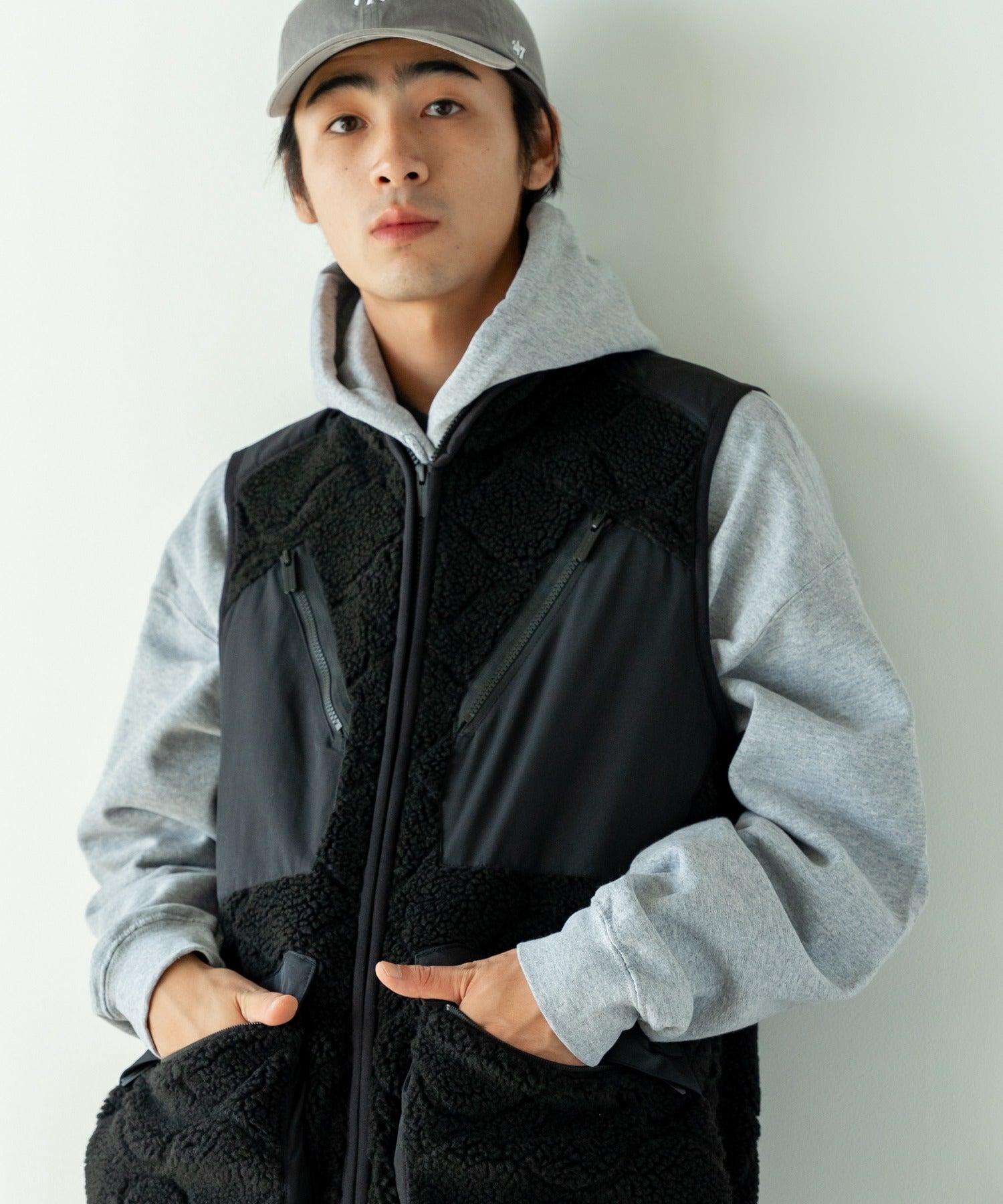 White Mountaineering/ホワイトマウンテニアリング BOA FLEECE VEST