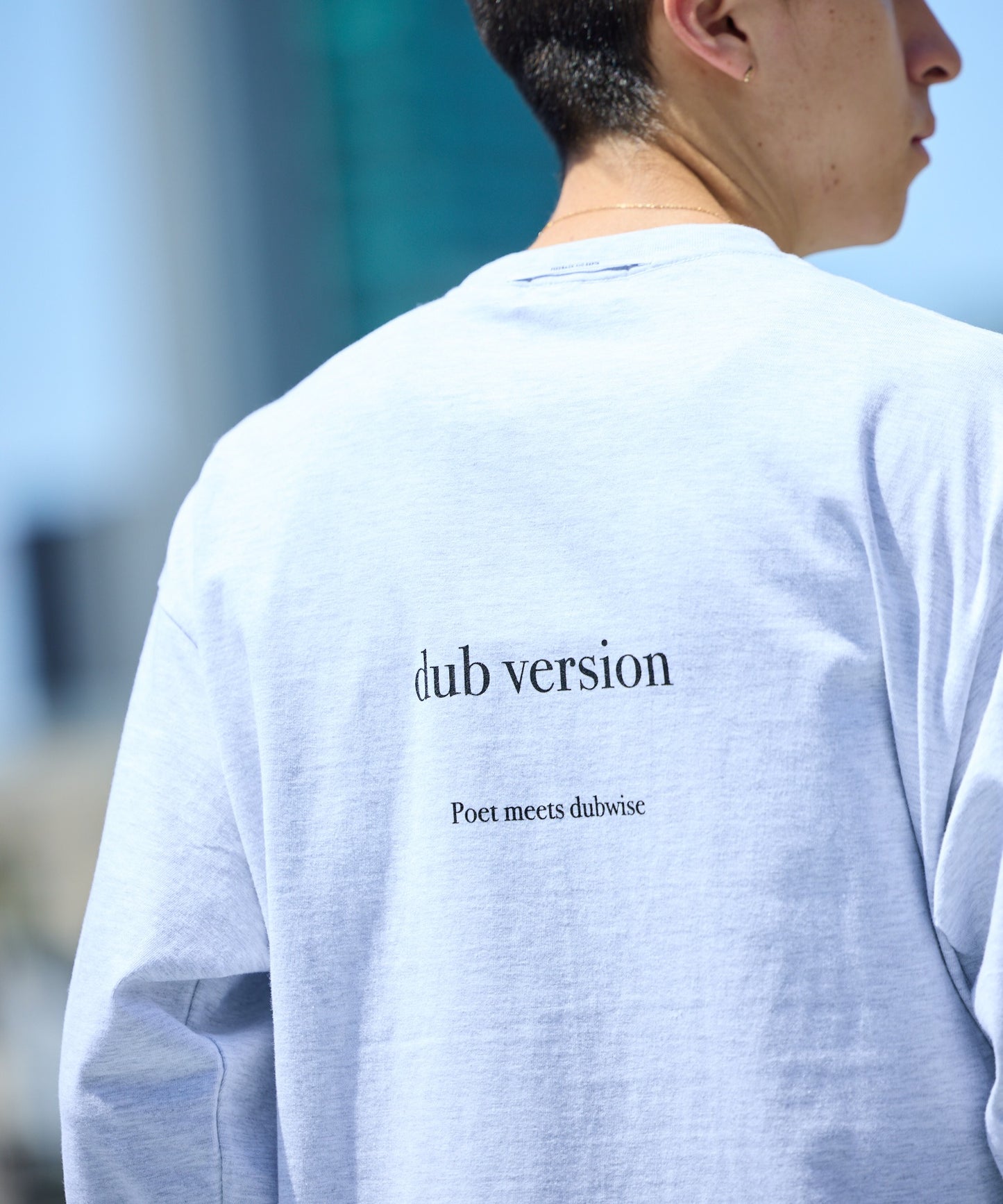 POET MEETS DUBWISE/ポエットミーツダブワイズ EXTENDED L/S T-SHIRT