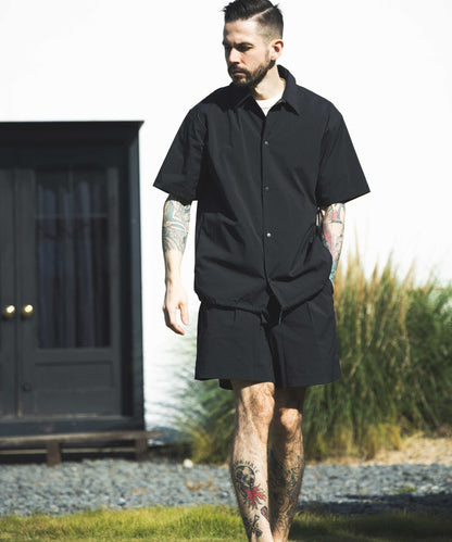MR.OLIVE / STRETCH WASHABLE NYLON / ONE TACK SHORTS