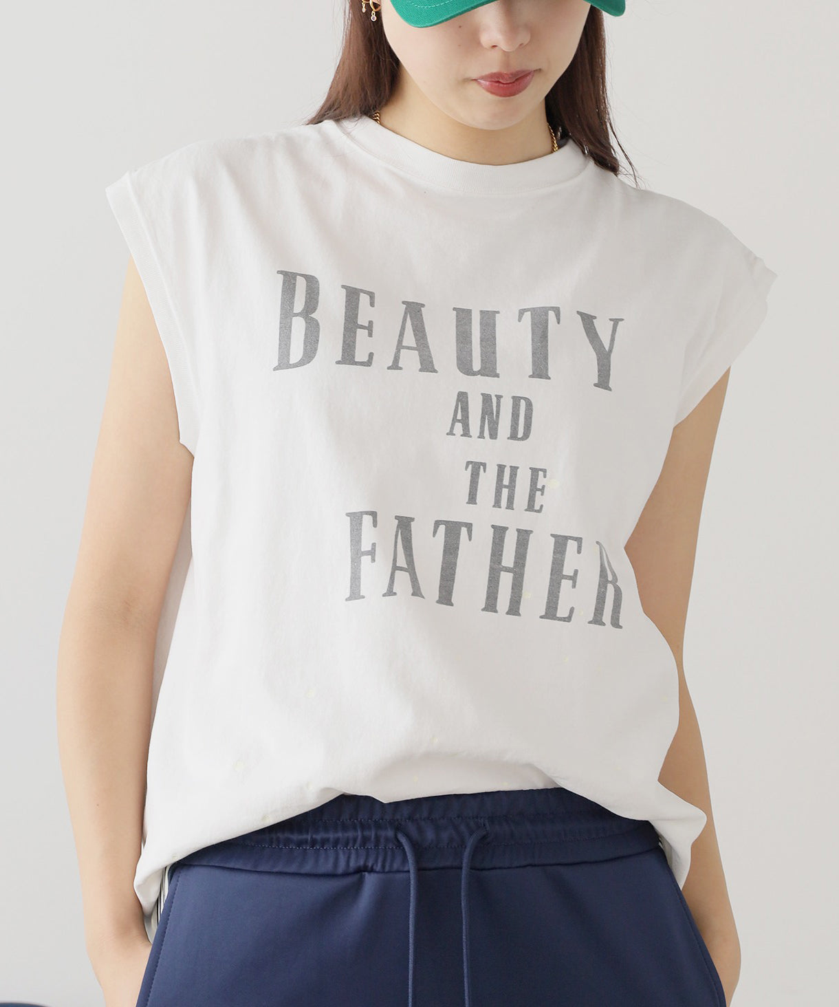 REMI RELIEF EW加工丸胴天竺N/S-T(BEAUTY AND THE FATHER)