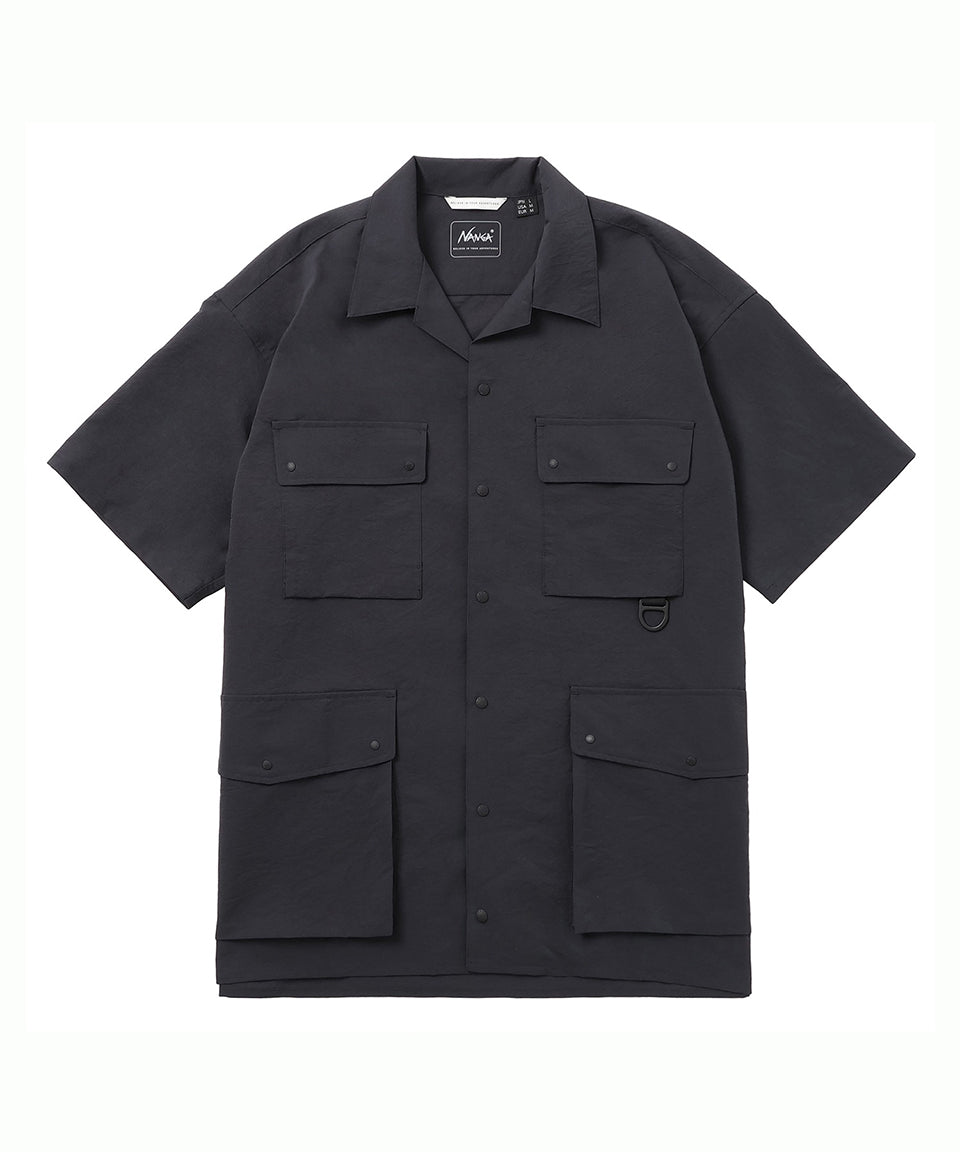 NANGA/ナンガ DOT AIR UTILITY PK SHORT SLEEVE SHIRT