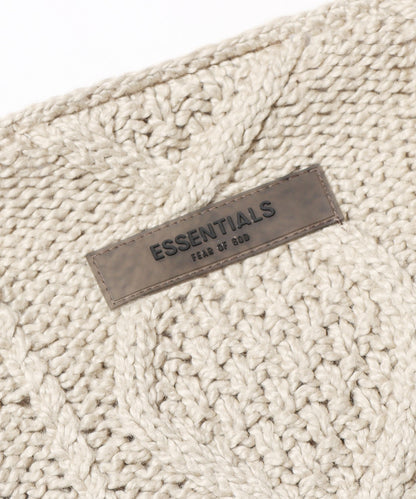 FOG ESSENTIALS / FOG 22FW CABLE KNIT CREW NECK