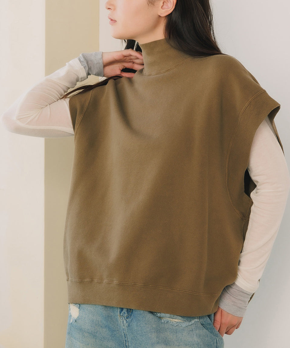 R JUBILEE/アール ジュビリー High Neck Sweat Vest