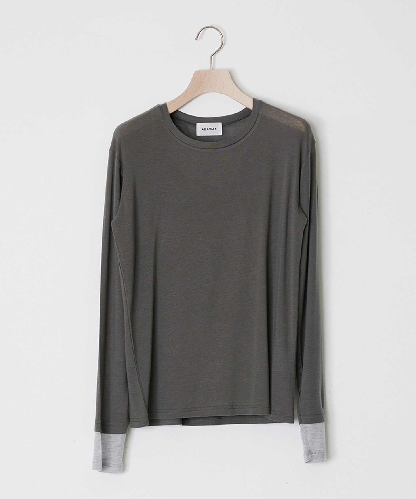 ADAWAS / ULTRA SOFT GAUZE CREW-NECK