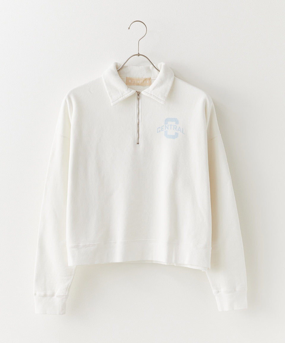 R JUBILEE/アール ジュビリー Half Zip Sweat Pullover