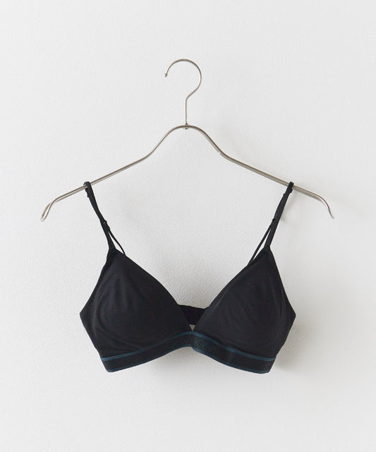 Calvin Klein / Triangle Bra - Tonal Logo Cotton