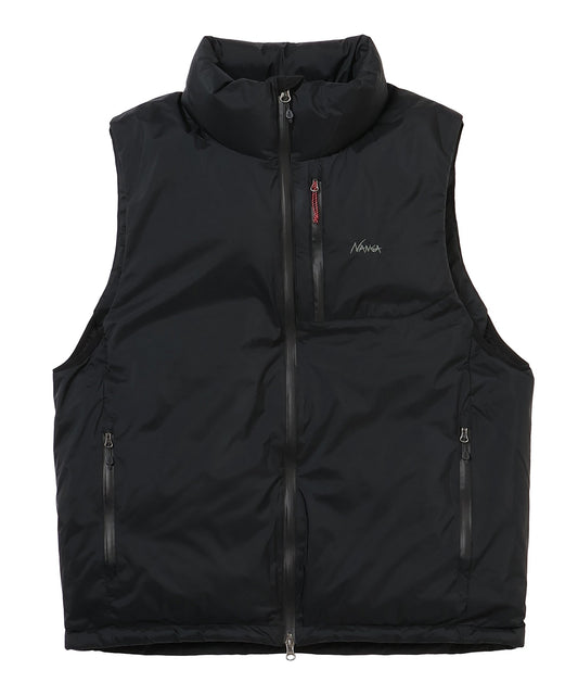 NANGA/AURORA TEX STAND COLLAR DOWN VEST