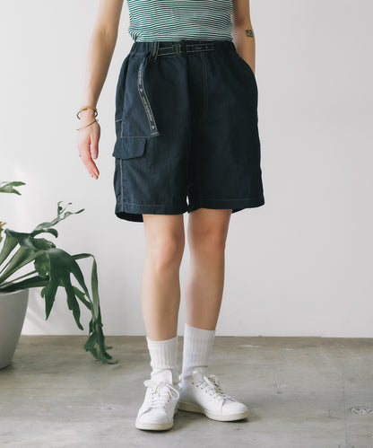 and wander / Ny taffeta hiker short pants