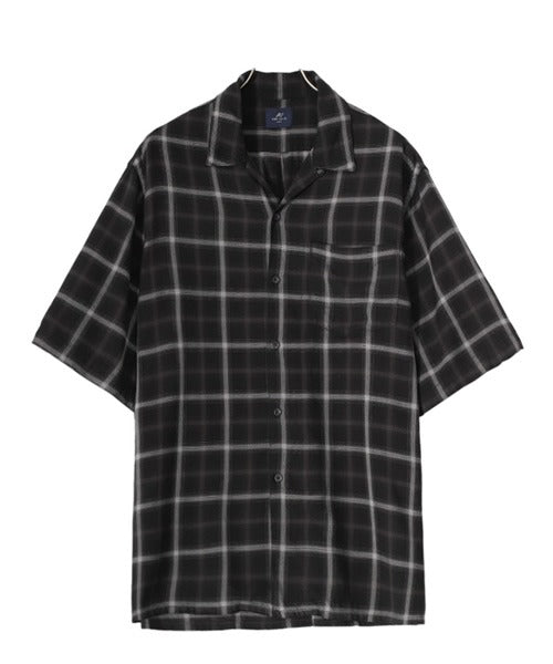 REMI RELIEF / RAYON TWILL OMBRE S/S SHIRT