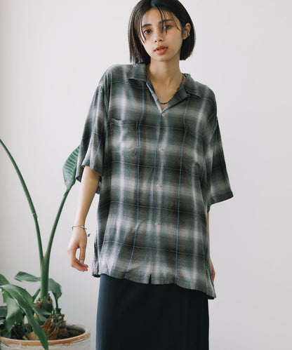 TOWNCRAFT /  60S LOOP COLLAR SS SHIRTS