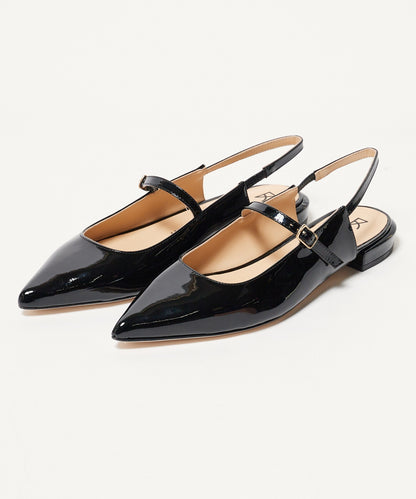 FABIO RUSCONI / SCARPE DARTE pointed toe mary jane