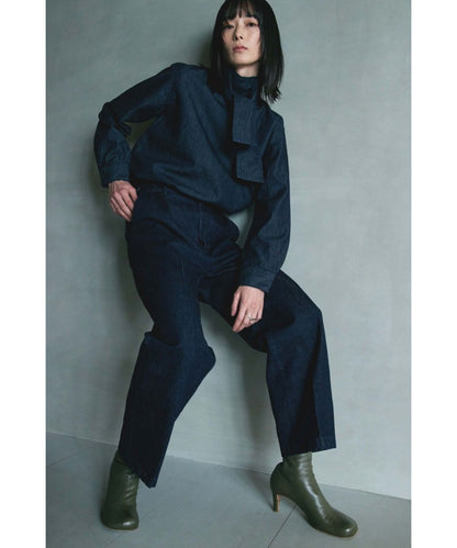 BONNY WOVEN / TUCK PANTS