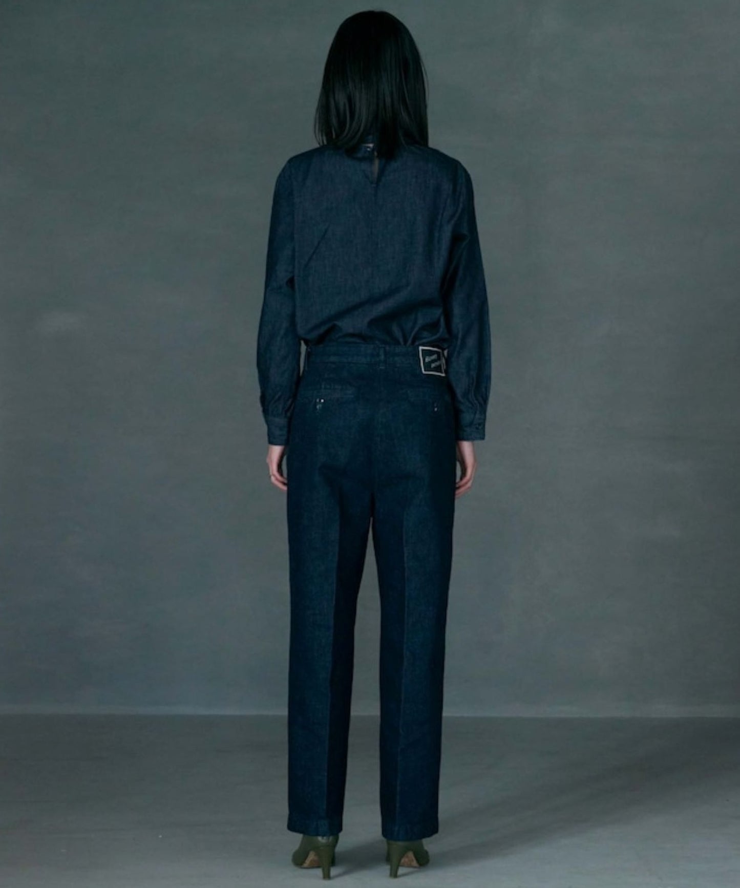 BONNY WOVEN / TUCK PANTS