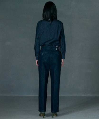 BONNY WOVEN / TUCK PANTS