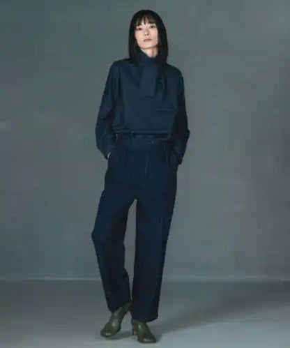 BONNY WOVEN / TUCK PANTS