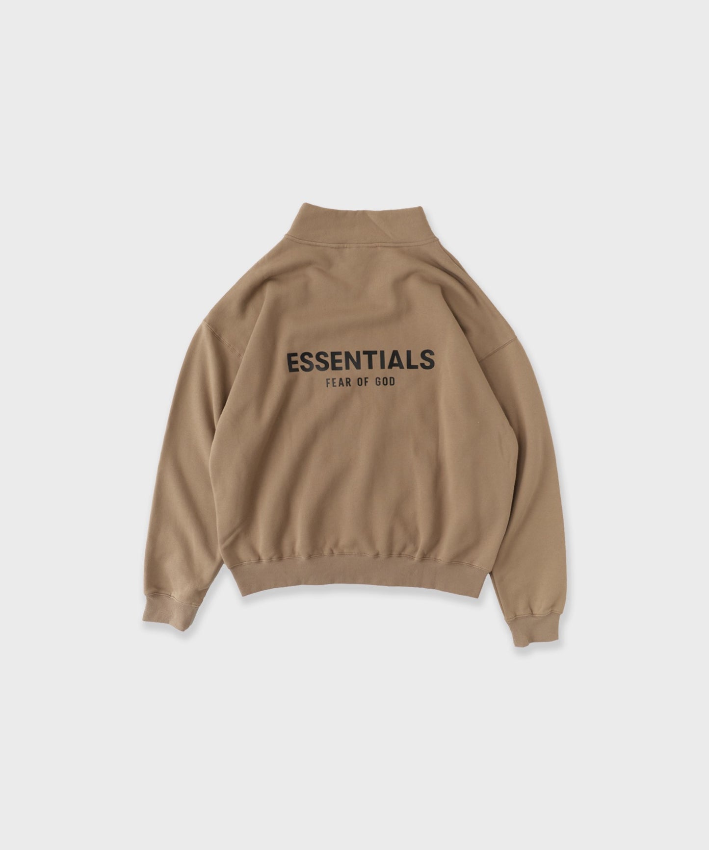FOG ESSENTIALS / 21SS BACK LOGO HALF ZIP SWEAT SHIRTS