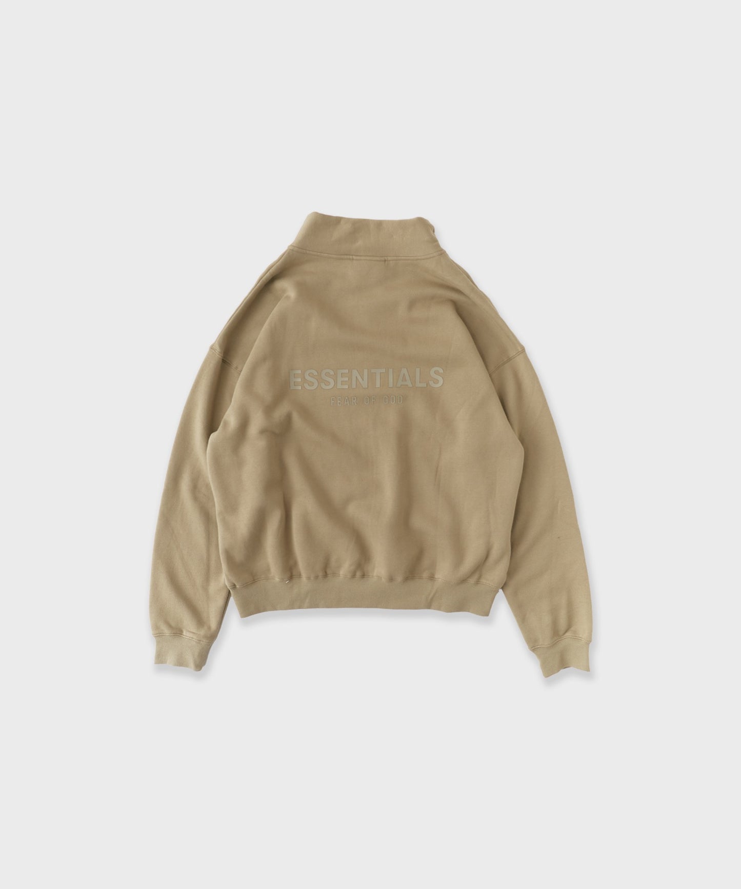 FOG ESSENTIALS / 21SS BACK LOGO HALF ZIP SWEAT SHIRTS