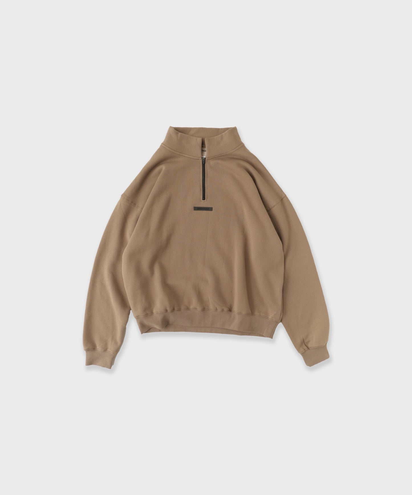 FOG ESSENTIALS / 21SS BACK LOGO HALF ZIP SWEAT SHIRTS