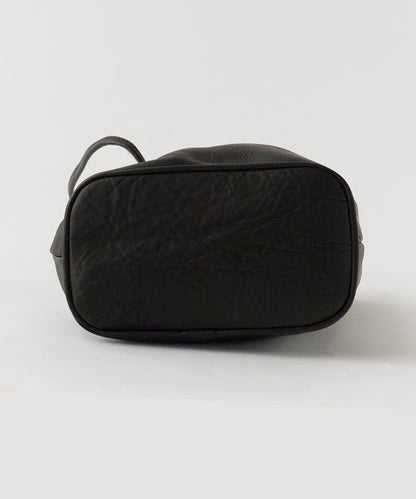 MR.OLIVE / IMPERMA-LEATHER 2WAY SMALL CYLINDER BAG