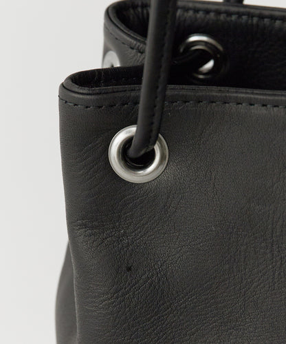 MR.OLIVE / IMPERMA-LEATHER 2WAY SMALL CYLINDER BAG