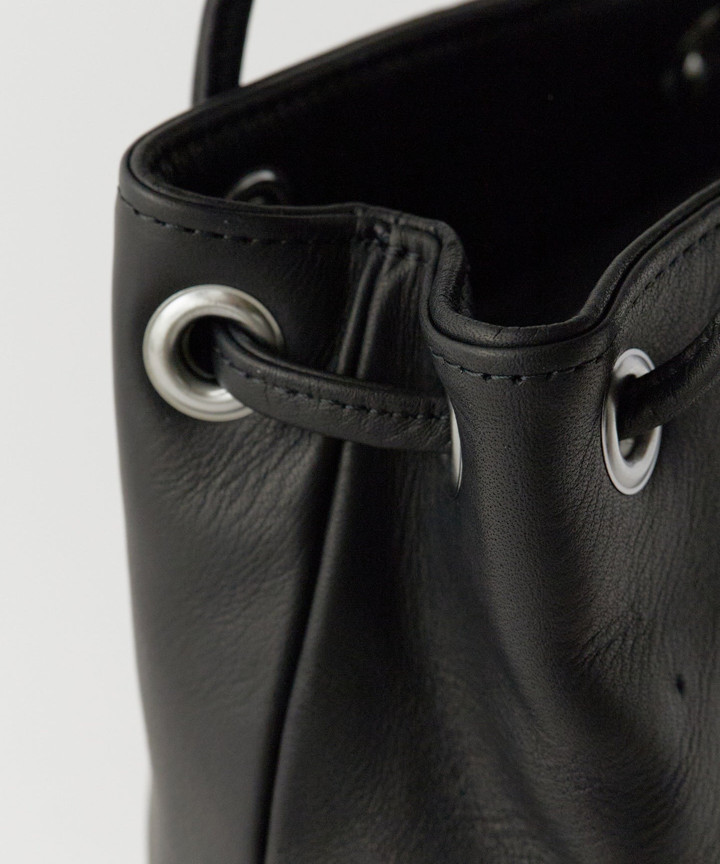 MR.OLIVE / IMPERMA-LEATHER 2WAY SMALL CYLINDER BAG