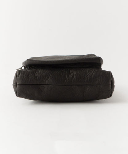 MR.OLIVE / IMPERMA-LEATHER/GUSSET POCKET COMPACT SHOULDER BAG ショルダーバッグ