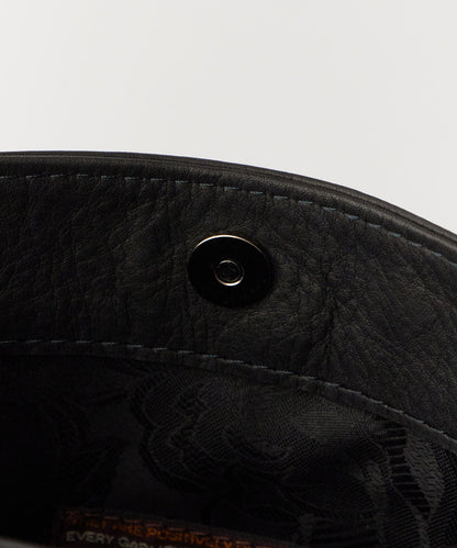 MR.OLIVE / IMPERMA-LEATHER/GUSSET POCKET COMPACT SHOULDER BAG ショルダーバッグ