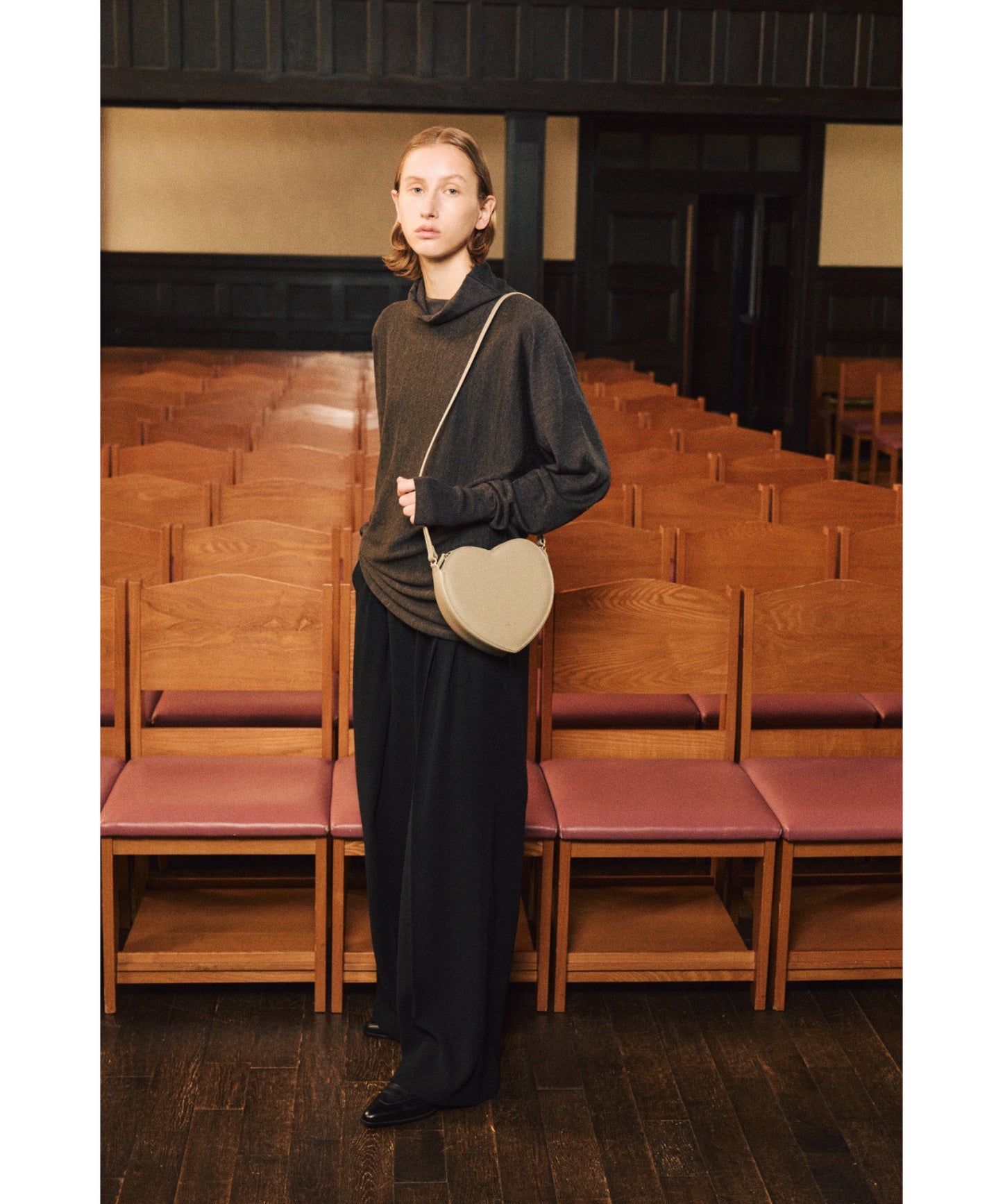 YAHKI  / ハート型バッグ ショルダーバッグ