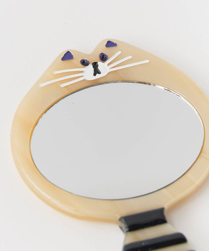 TRESSE / Cat mirror keycharm ミラー