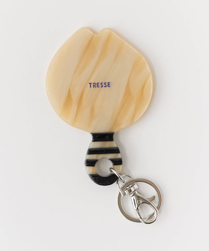 TRESSE / Cat mirror keycharm ミラー
