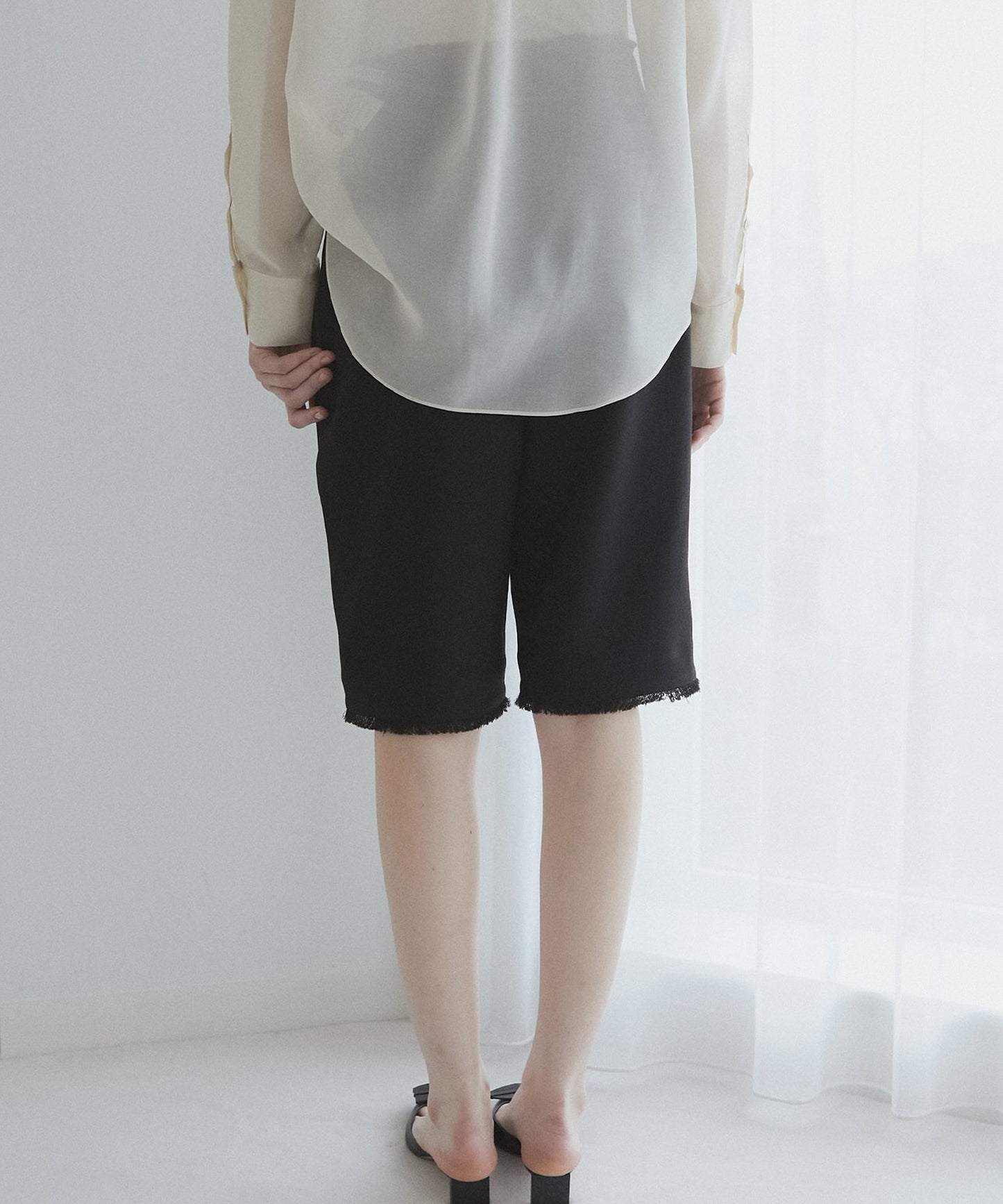 LE CIEL BLEU / Tweed Capri Pants