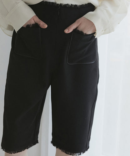 LE CIEL BLEU / Tweed Capri Pants