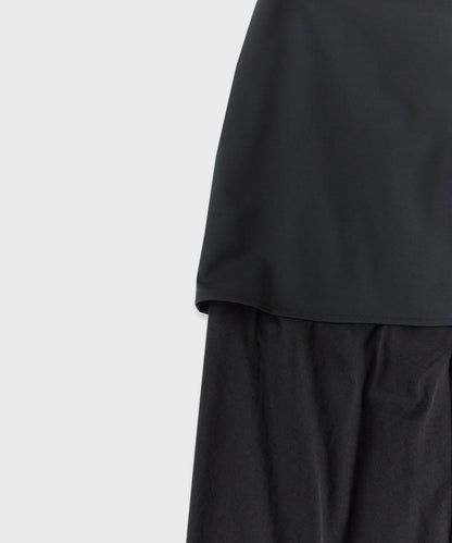 LE CIEL BLEU / Sheer Relax Pant w/Flocked Flower