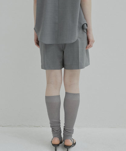 LE CIEL BLEU / Tucked Front Shorts