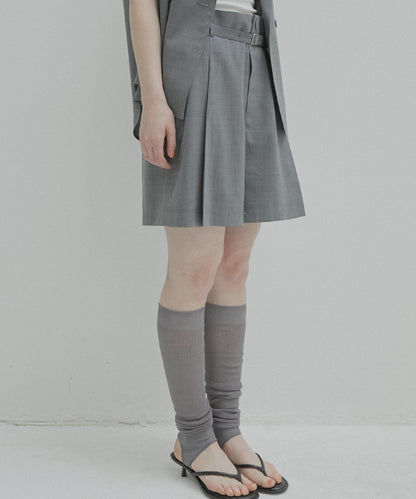 LE CIEL BLEU / Tucked Front Shorts