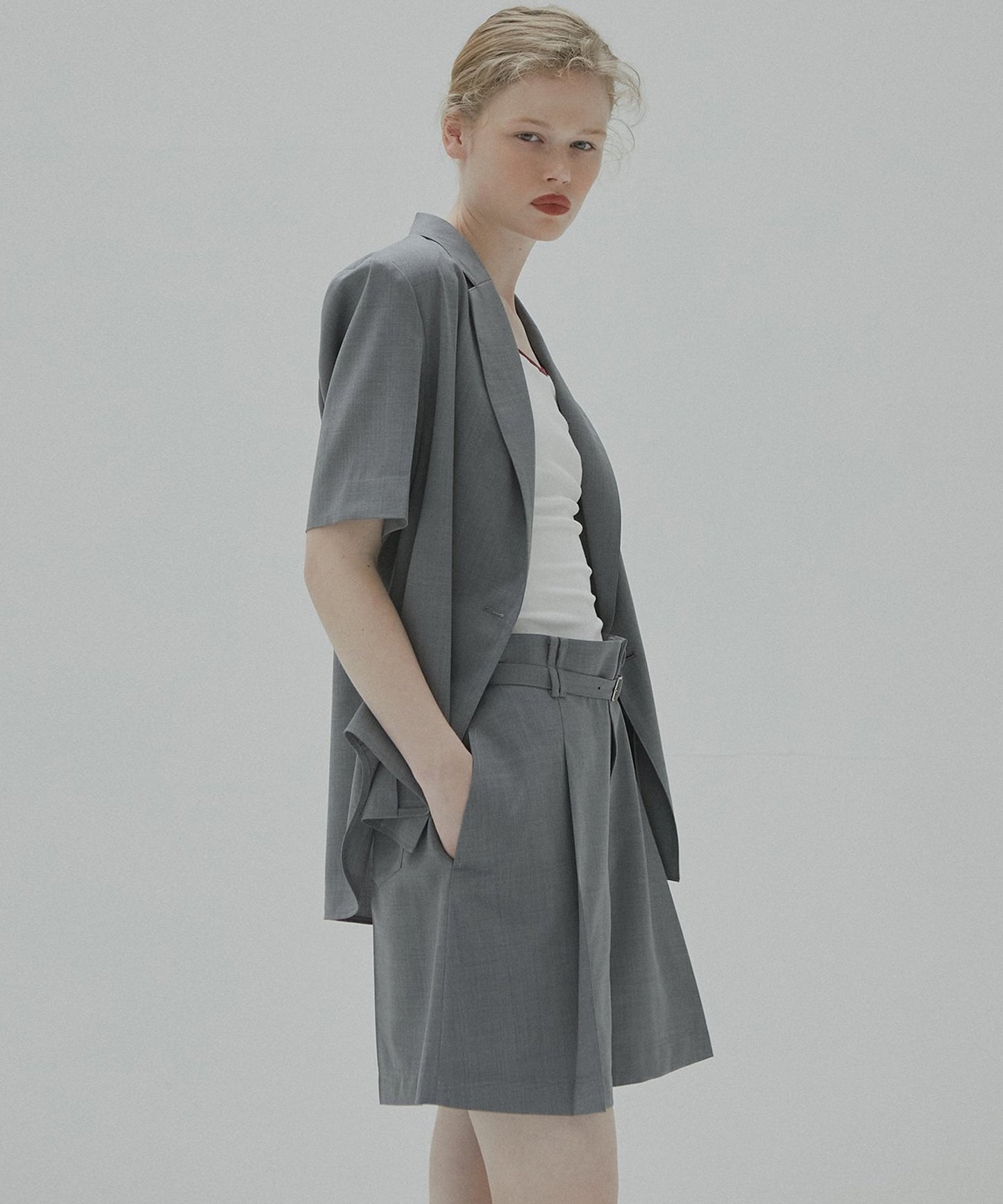 LE CIEL BLEU / Tucked Front Shorts