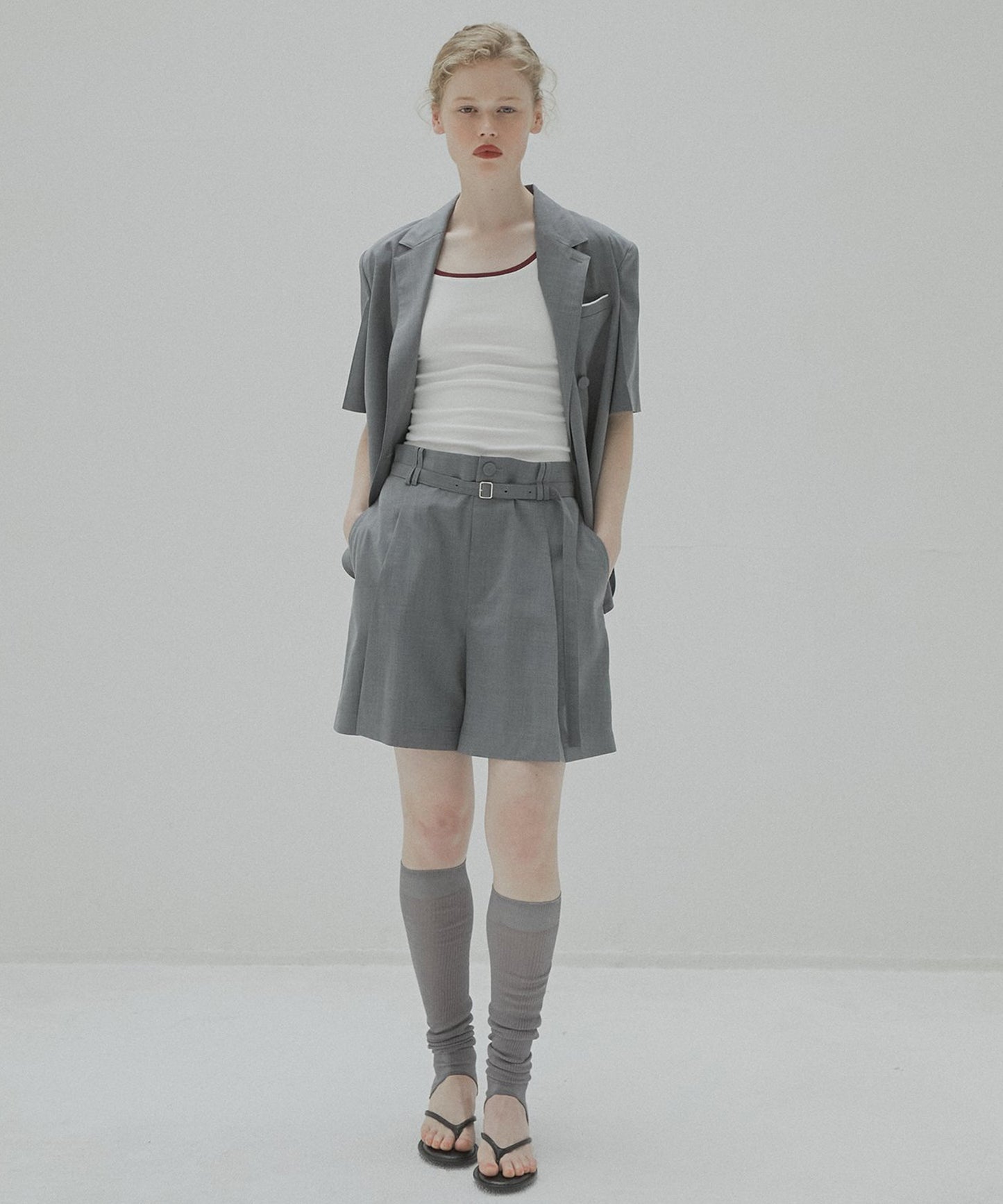 LE CIEL BLEU / Tucked Front Shorts