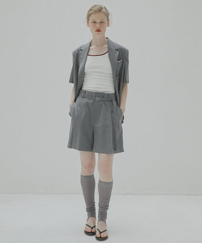 LE CIEL BLEU / Tucked Front Shorts
