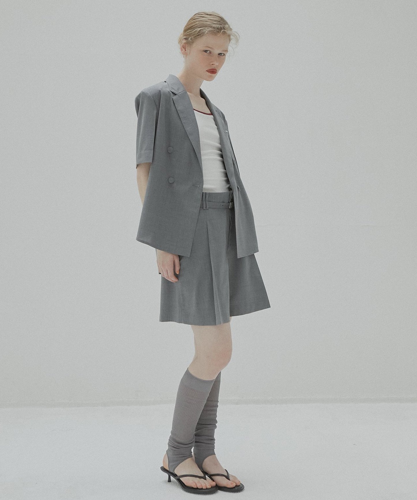 LE CIEL BLEU / Tucked Front Shorts